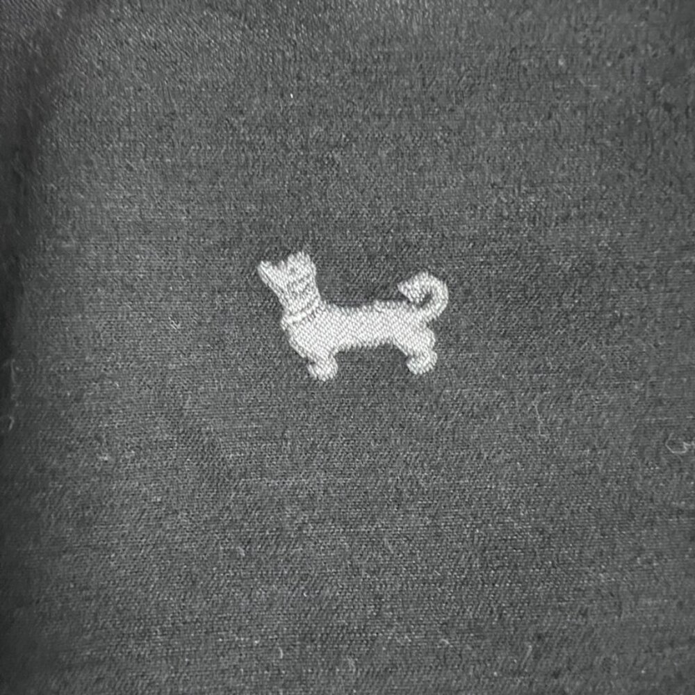 LOFT Marisa Slacks Trousers Dachshund Dog Print Pants Size 0 - Picture 3 of 7